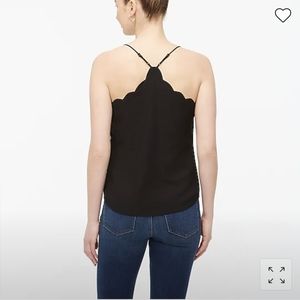 JCrew Scalloped Cami Tank - Sz 2